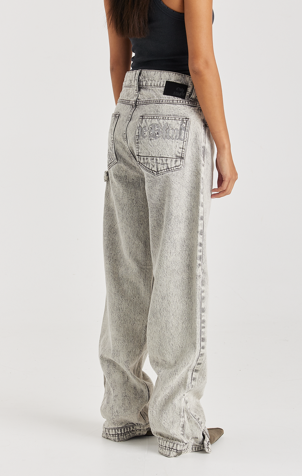 GREY ECLIPSE DENIM JEANS