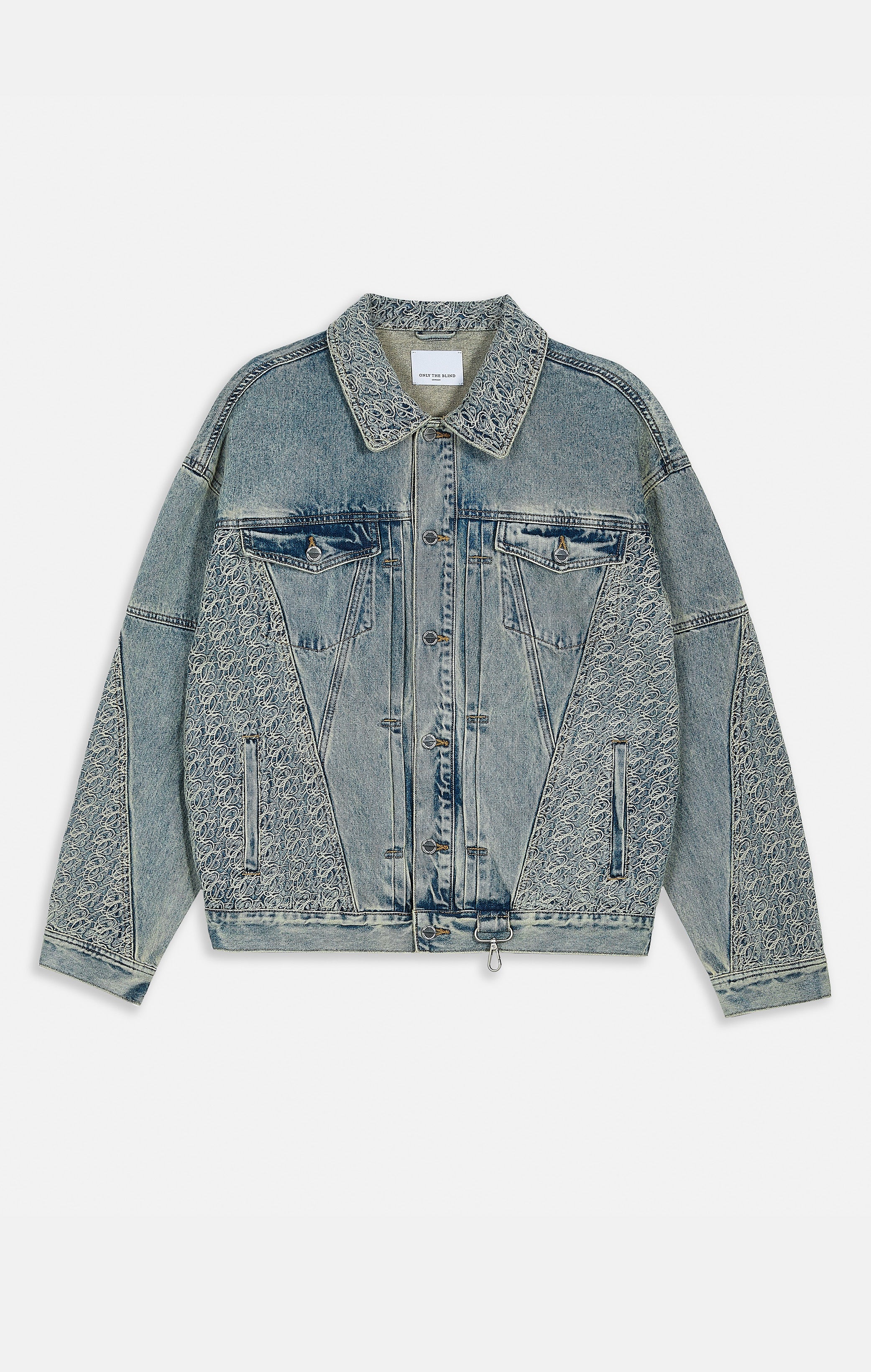 SIGNATURE STITCH DENIM JACKET