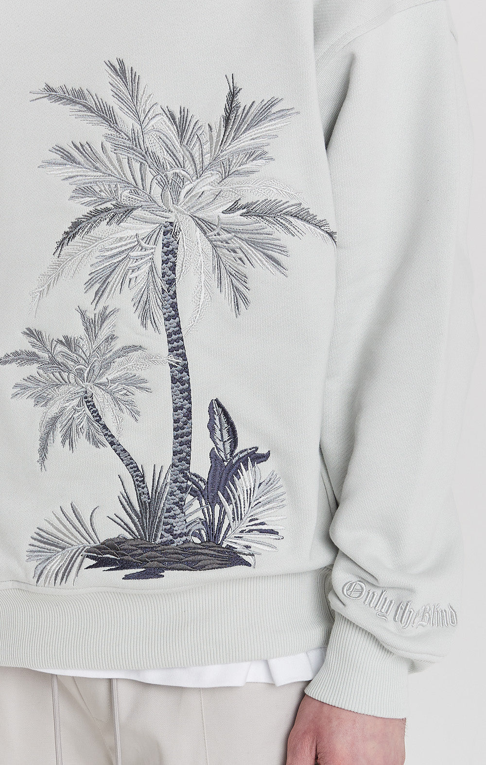 Lunar Rock Palm Crewneck