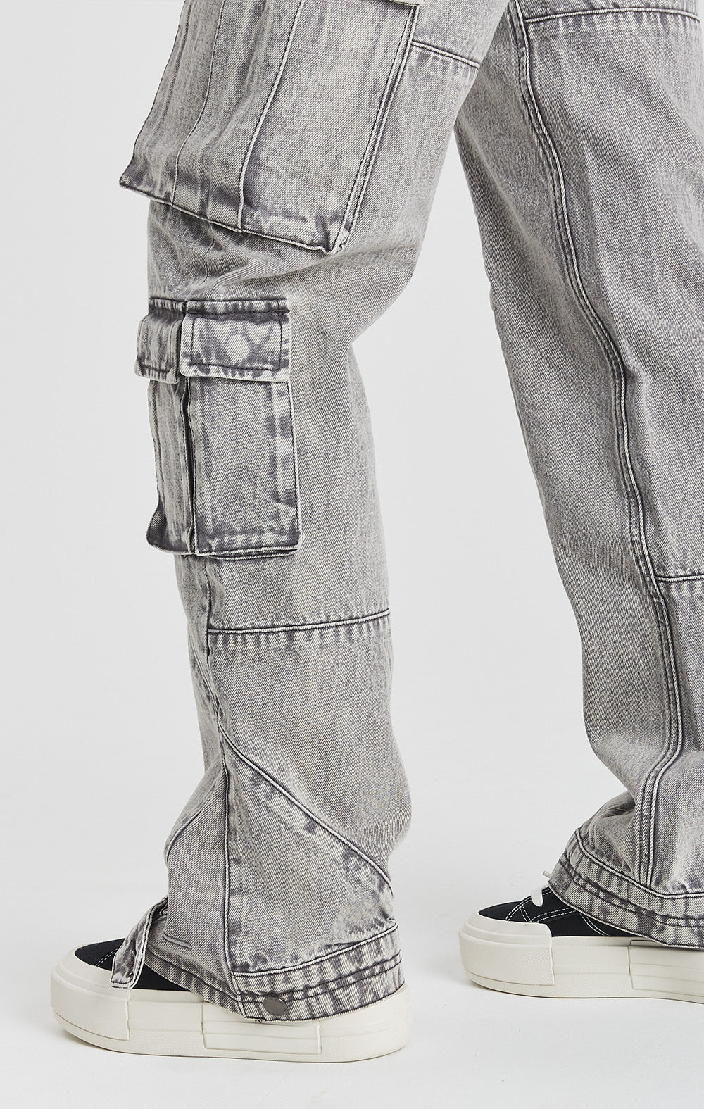 Silver Rock Denim Cargo Jeans