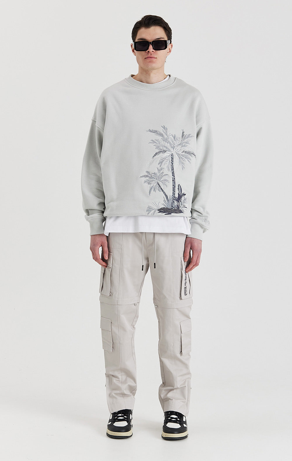 Lunar Rock Palm Crewneck