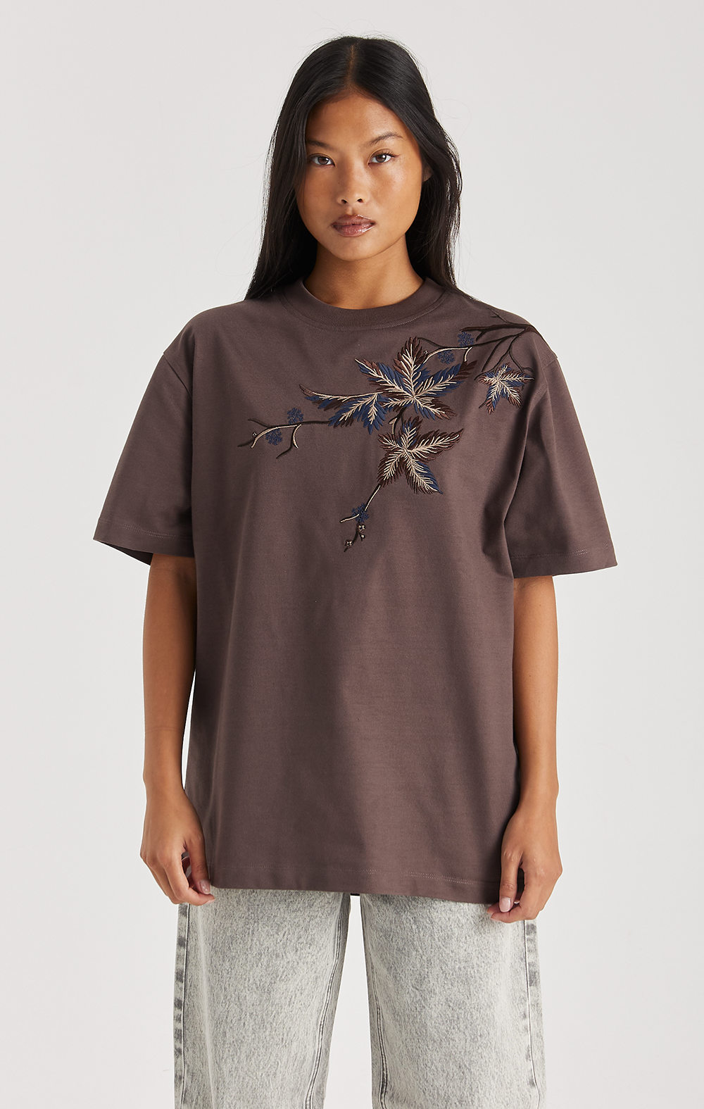 BROWN HAWTHORN T-SHIRT