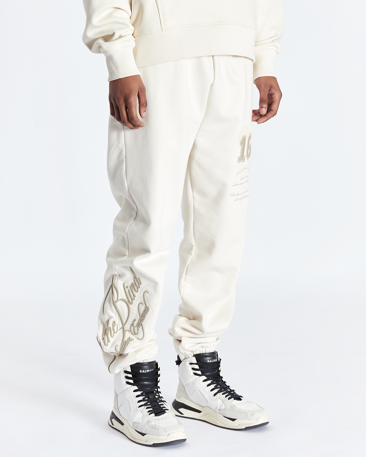 Sand Varsity Sweatpants - ONLY THE BLIND™